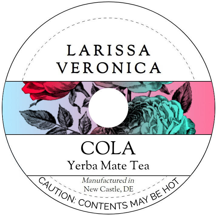 Cola Yerba Mate Tea <BR>(Single Serve K-Cup Pods)