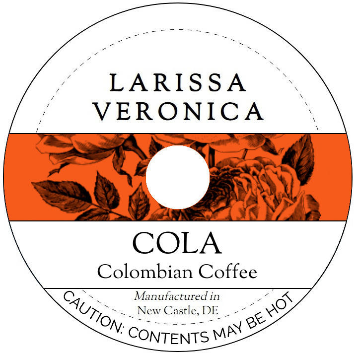 Cola Colombian Coffee <BR>(Single Serve K-Cup Pods)