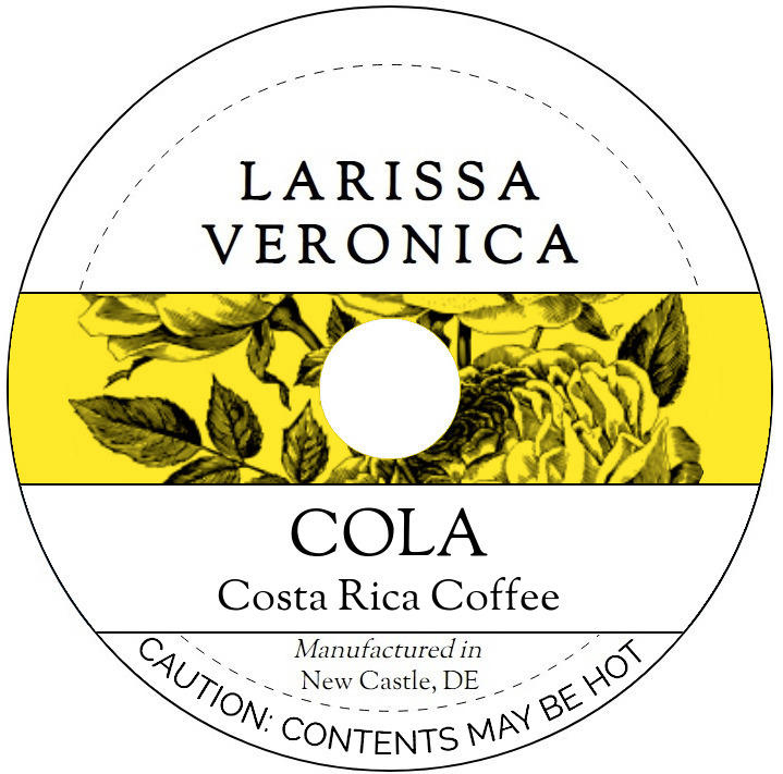 Cola Costa Rica Coffee <BR>(Single Serve K-Cup Pods)