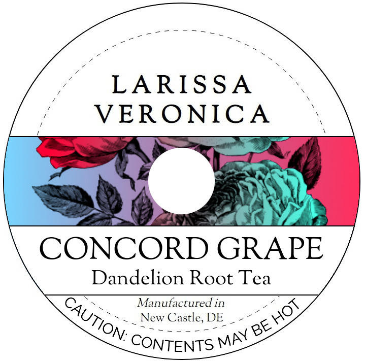 Concord Grape Dandelion Root Tea <BR>(Single Serve K-Cup Pods)