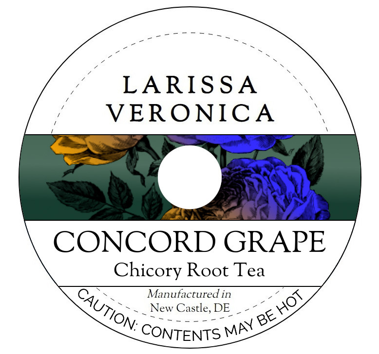 Concord Grape Chicory Root Tea <BR>(Single Serve K-Cup Pods)