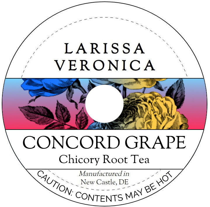 Concord Grape Chicory Root Tea <BR>(Single Serve K-Cup Pods)