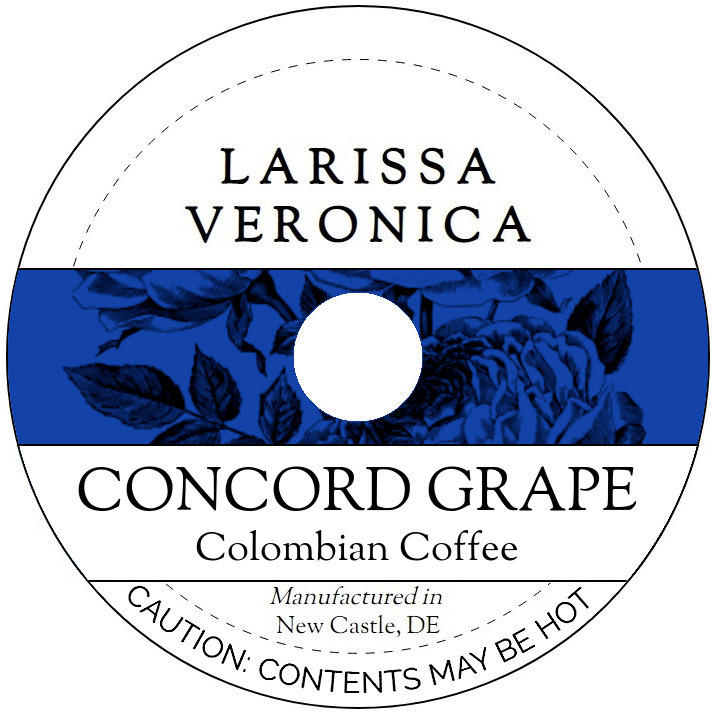 Concord Grape Colombian Coffee <BR>(Single Serve K-Cup Pods)