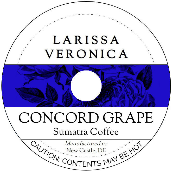 Concord Grape Sumatra Coffee <BR>(Single Serve K-Cup Pods)
