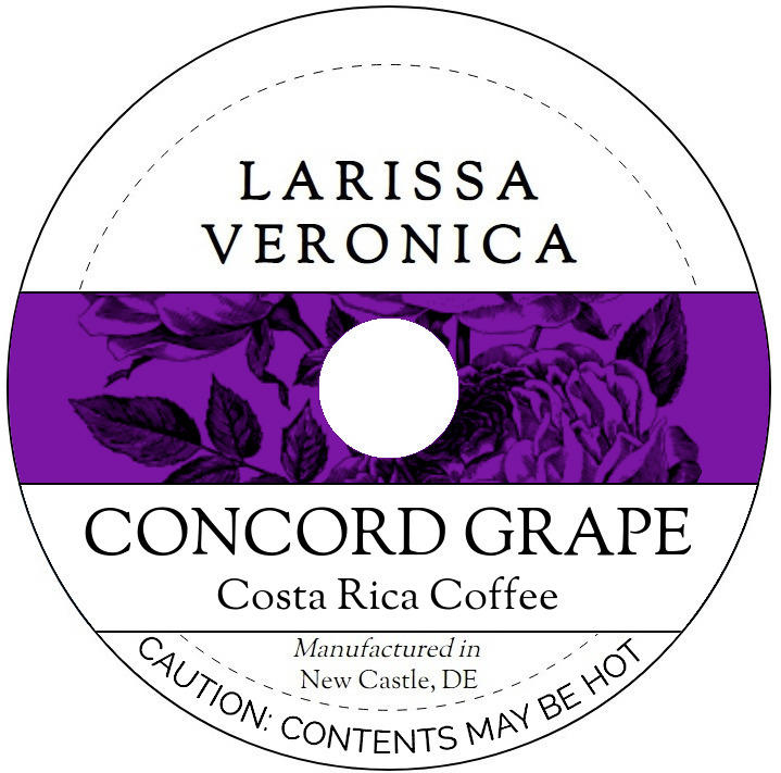 Concord Grape Costa Rica Coffee <BR>(Single Serve K-Cup Pods)