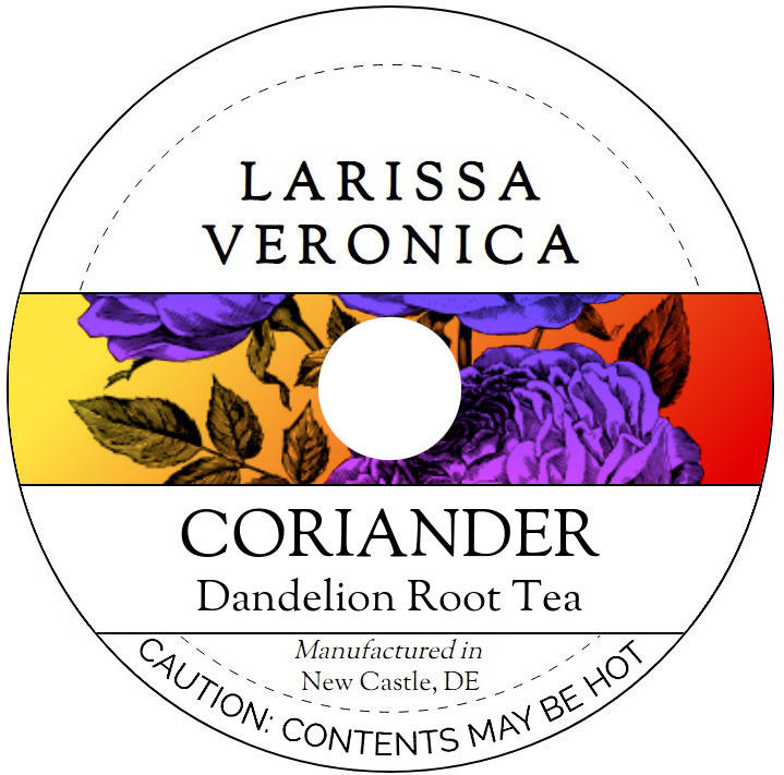 Coriander Dandelion Root Tea <BR>(Single Serve K-Cup Pods)