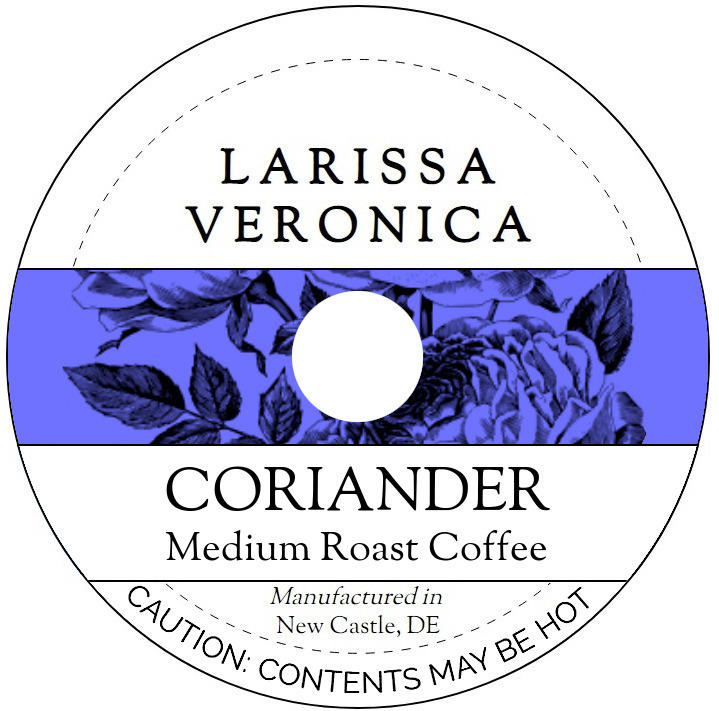 Coriander Medium Roast Coffee <BR>(Single Serve K-Cup Pods)