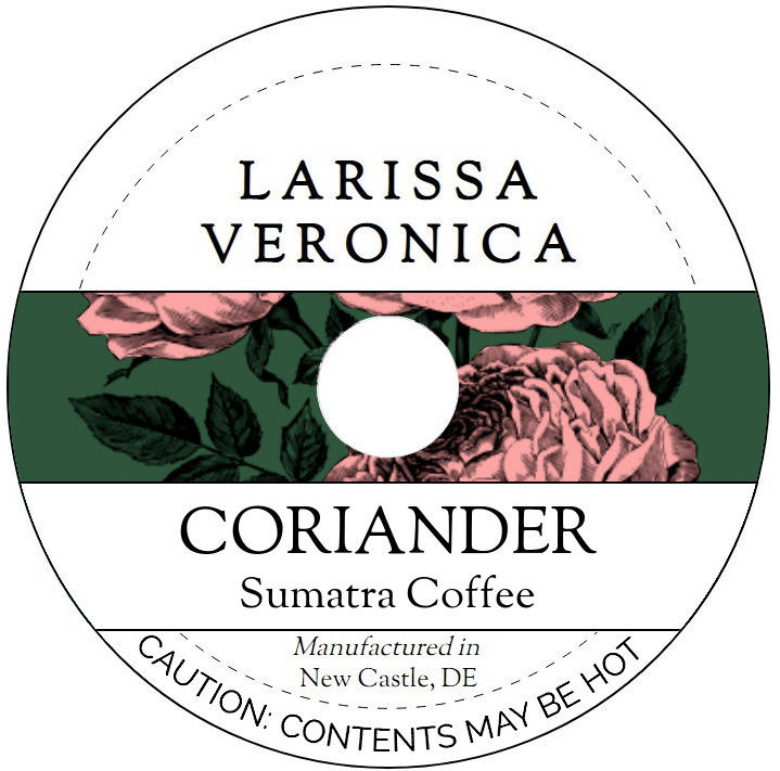 Coriander Sumatra Coffee <BR>(Single Serve K-Cup Pods)
