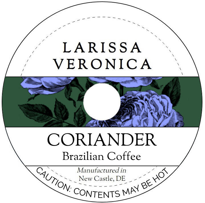 Coriander Brazilian Coffee <BR>(Single Serve K-Cup Pods)