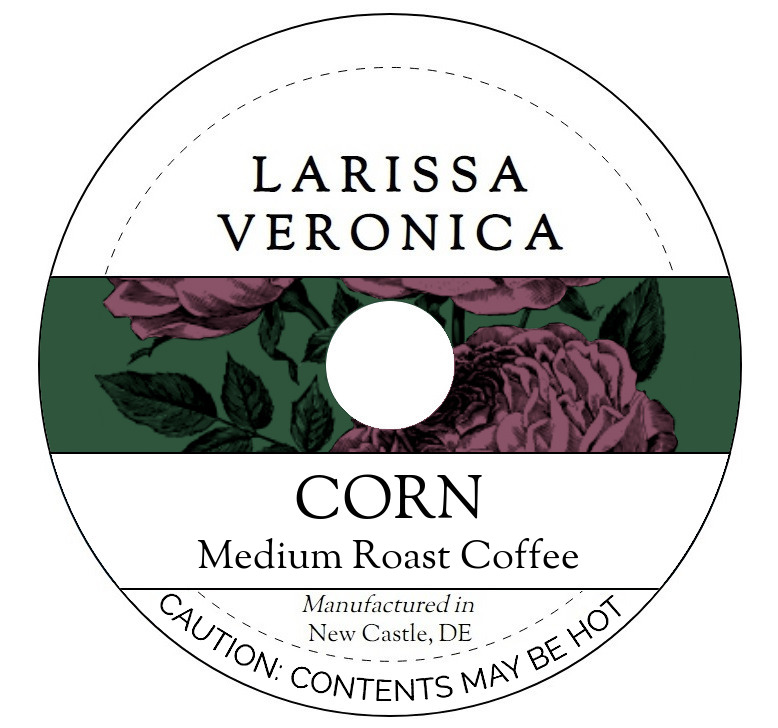Corn Medium Roast Coffee <BR>(Single Serve K-Cup Pods)