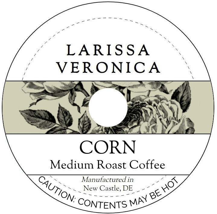 Corn Medium Roast Coffee <BR>(Single Serve K-Cup Pods)