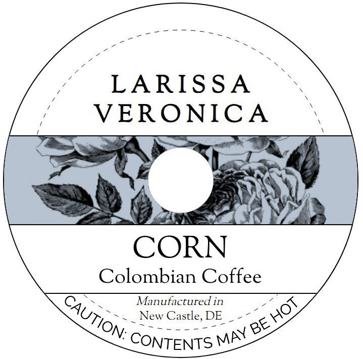 Corn Colombian Coffee <BR>(Single Serve K-Cup Pods)