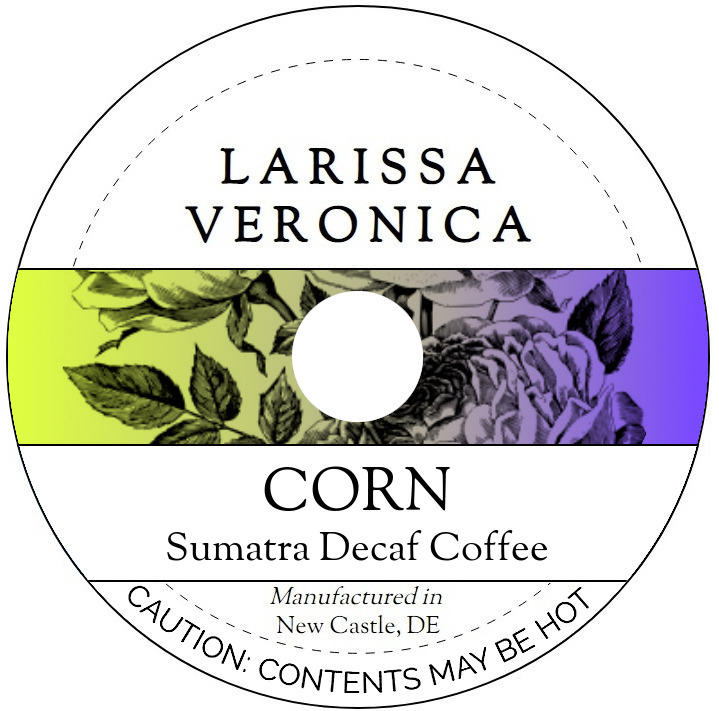 Corn Sumatra Decaf Coffee <BR>(Single Serve K-Cup Pods)