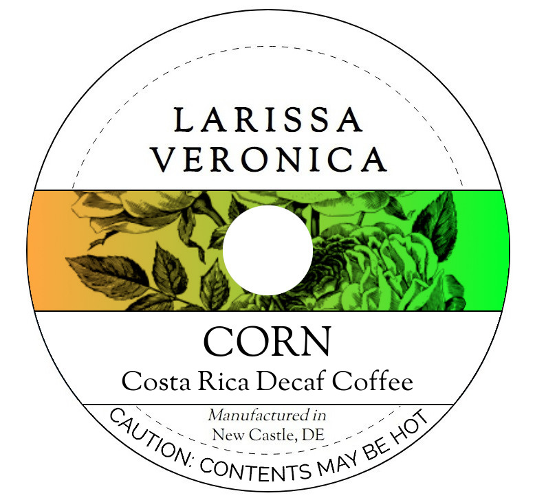 Corn Costa Rica Decaf Coffee <BR>(Single Serve K-Cup Pods)