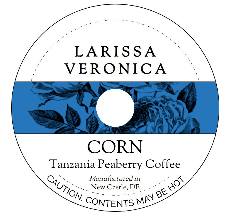 Corn Tanzania Peaberry Coffee <BR>(Single Serve K-Cup Pods)