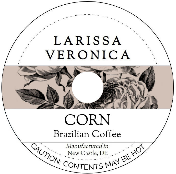 Corn Brazilian Coffee <BR>(Single Serve K-Cup Pods)