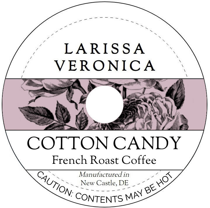 Cotton Candy French Roast Coffee <BR>(Single Serve K-Cup Pods)