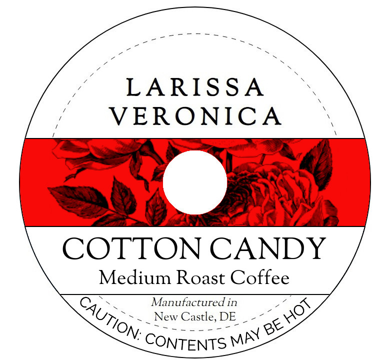 Cotton Candy Medium Roast Coffee <BR>(Single Serve K-Cup Pods)