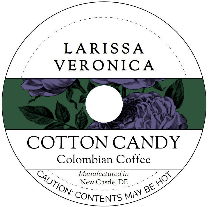 Cotton Candy Colombian Coffee <BR>(Single Serve K-Cup Pods)