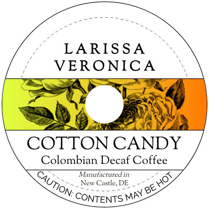 Cotton Candy Colombian Decaf Coffee <BR>(Single Serve K-Cup Pods)