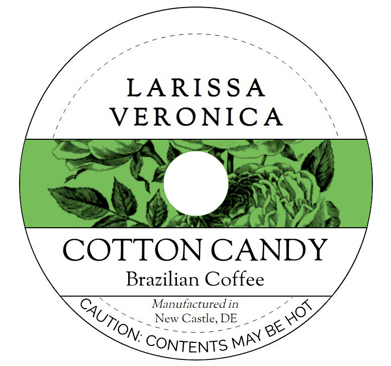 Cotton Candy Brazilian Coffee <BR>(Single Serve K-Cup Pods)