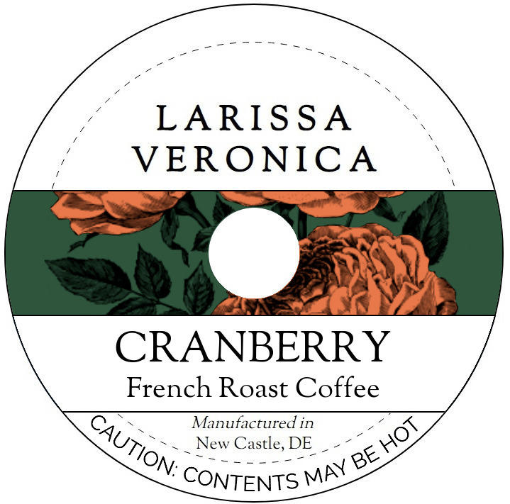 Cranberry French Roast Coffee <BR>(Single Serve K-Cup Pods)