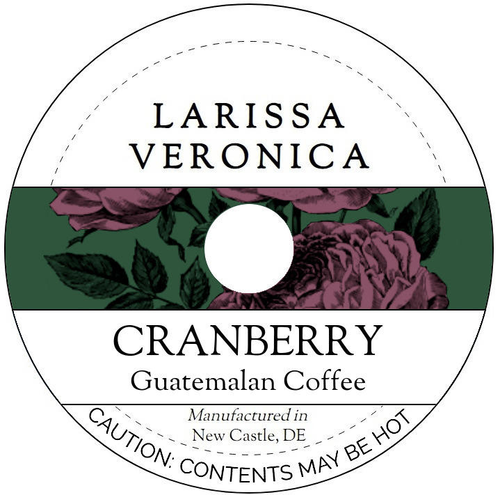 Cranberry Guatemalan Coffee <BR>(Single Serve K-Cup Pods)