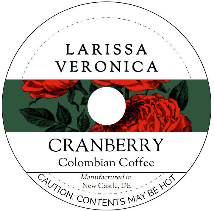 Cranberry Colombian Coffee <BR>(Single Serve K-Cup Pods)