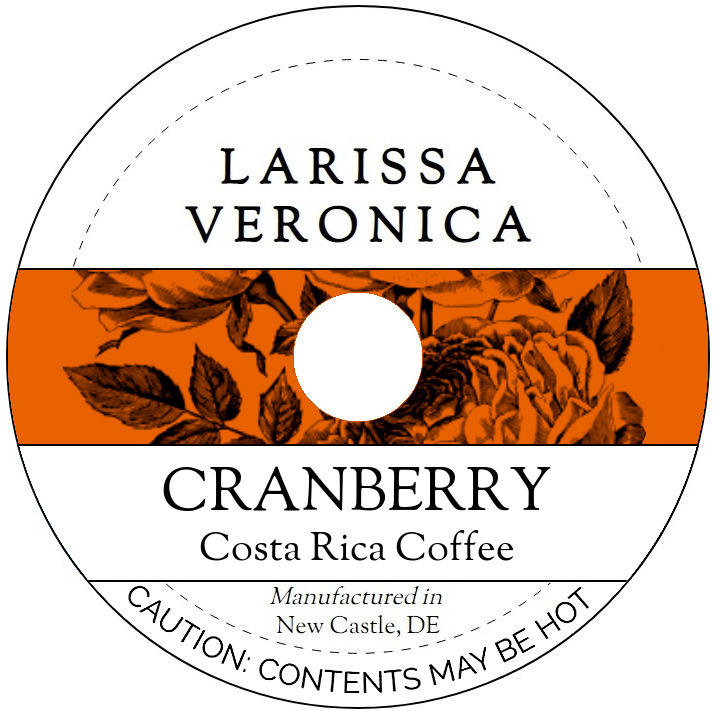 Cranberry Costa Rica Coffee <BR>(Single Serve K-Cup Pods)