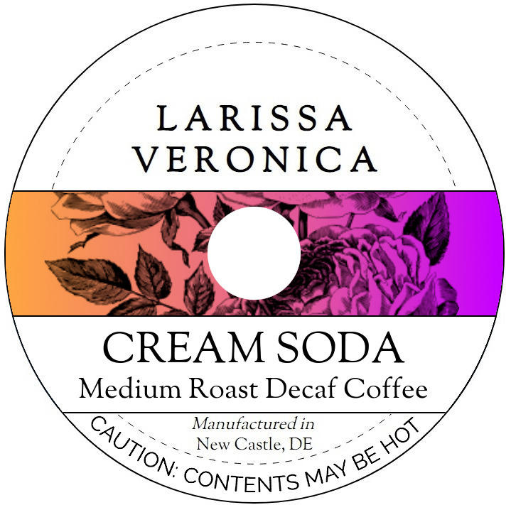 Cream Soda Medium Roast Decaf Coffee <BR>(Single Serve K-Cup Pods)