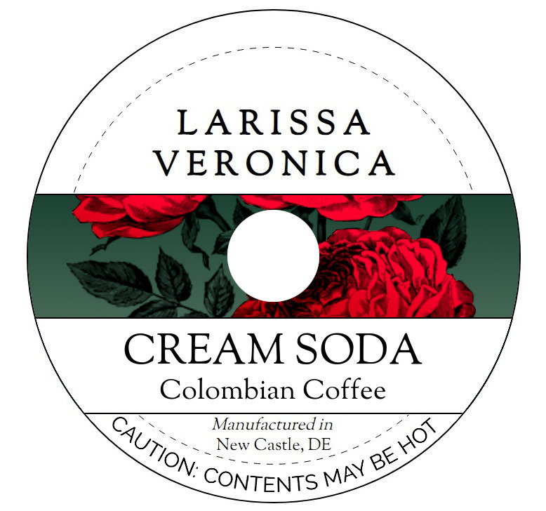 Cream Soda Colombian Coffee <BR>(Single Serve K-Cup Pods)