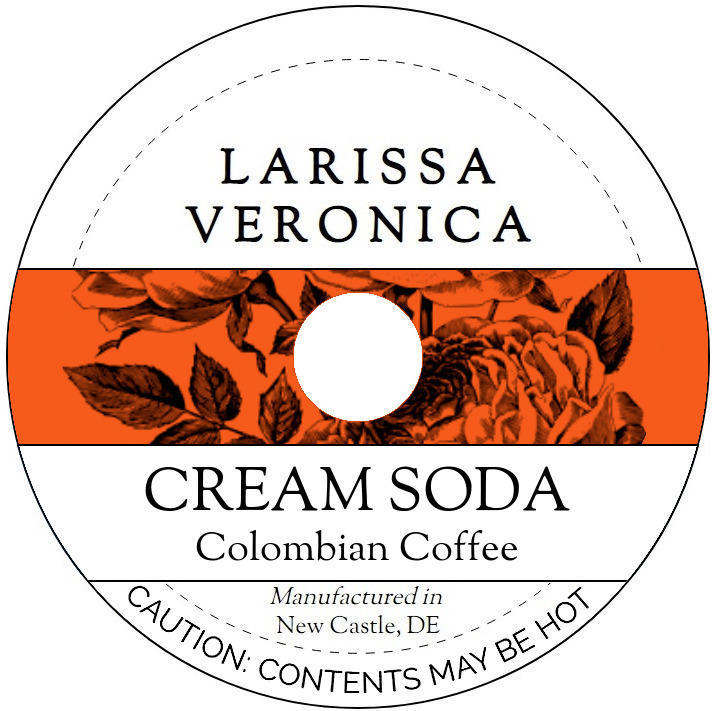 Cream Soda Colombian Coffee <BR>(Single Serve K-Cup Pods)