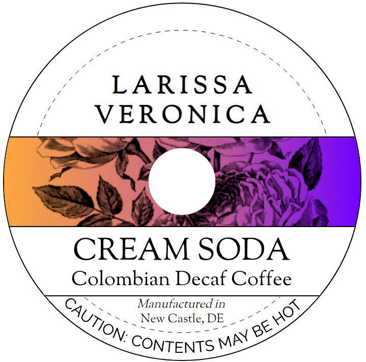 Cream Soda Colombian Decaf Coffee <BR>(Single Serve K-Cup Pods)