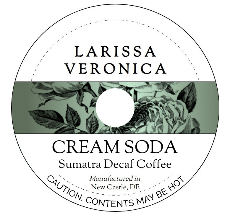 Cream Soda Sumatra Decaf Coffee <BR>(Single Serve K-Cup Pods)