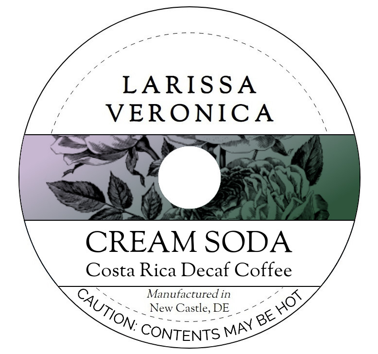 Cream Soda Costa Rica Decaf Coffee <BR>(Single Serve K-Cup Pods)