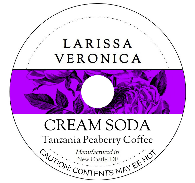 Cream Soda Tanzania Peaberry Coffee <BR>(Single Serve K-Cup Pods)