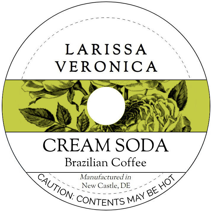 Cream Soda Brazilian Coffee <BR>(Single Serve K-Cup Pods)