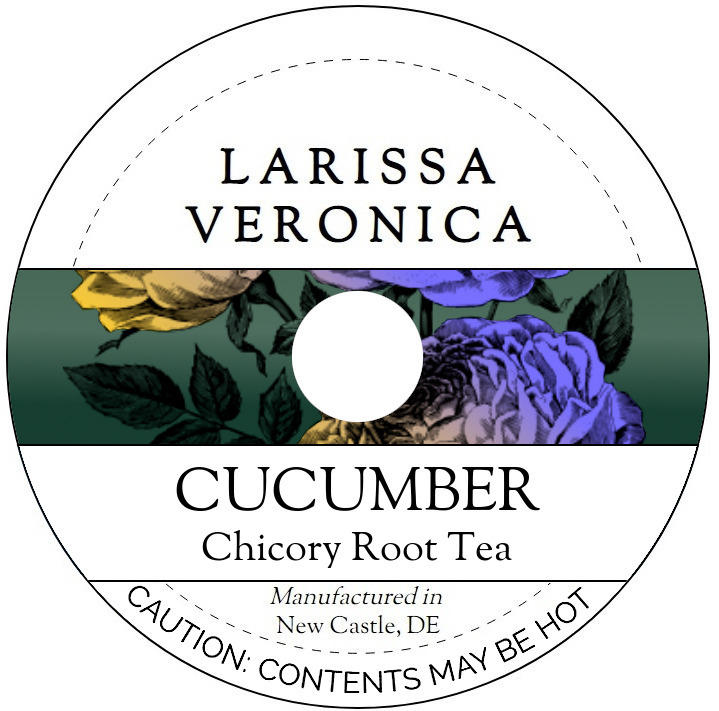 Cucumber Chicory Root Tea <BR>(Single Serve K-Cup Pods)
