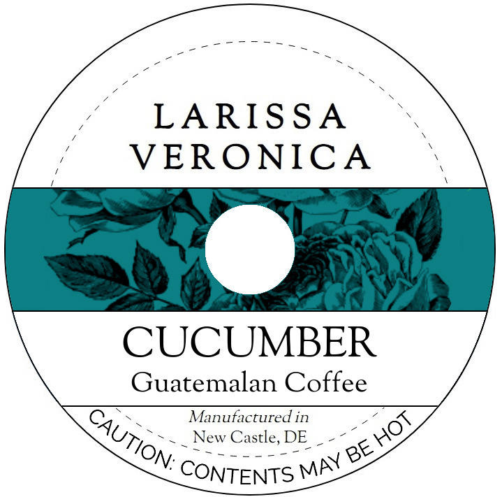 Cucumber Guatemalan Coffee <BR>(Single Serve K-Cup Pods)