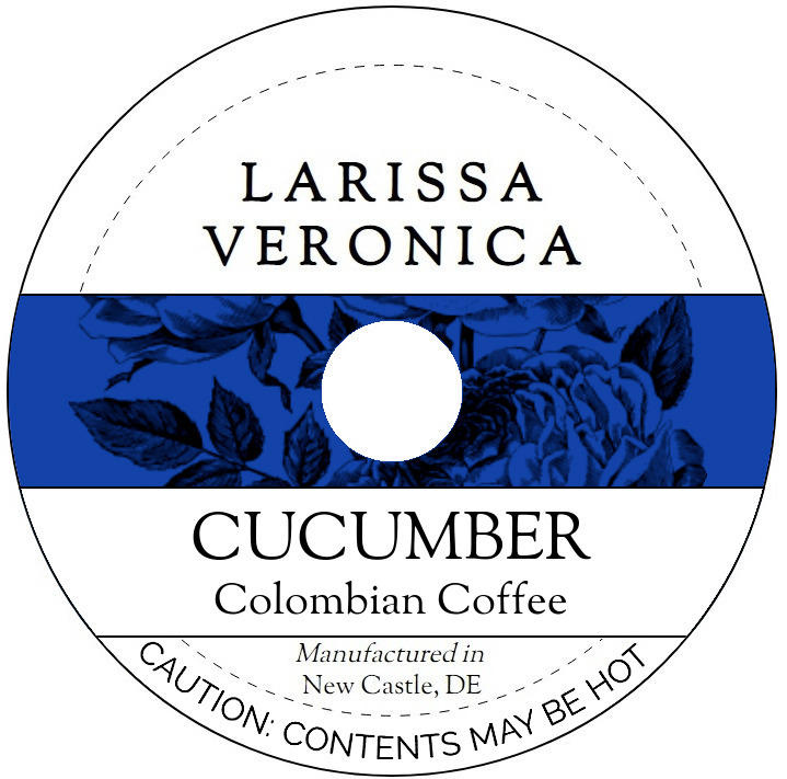 Cucumber Colombian Coffee <BR>(Single Serve K-Cup Pods)