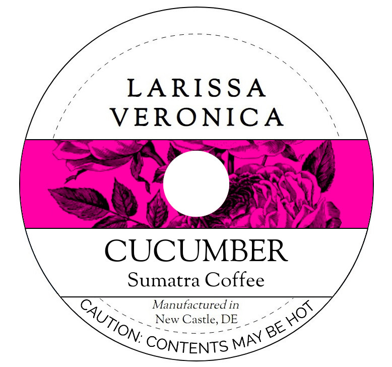Cucumber Sumatra Coffee <BR>(Single Serve K-Cup Pods)