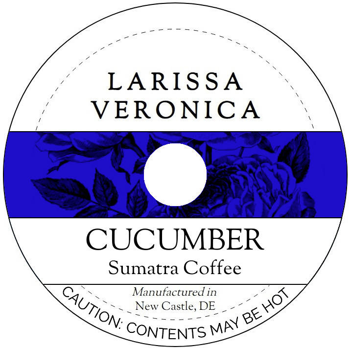 Cucumber Sumatra Coffee <BR>(Single Serve K-Cup Pods)