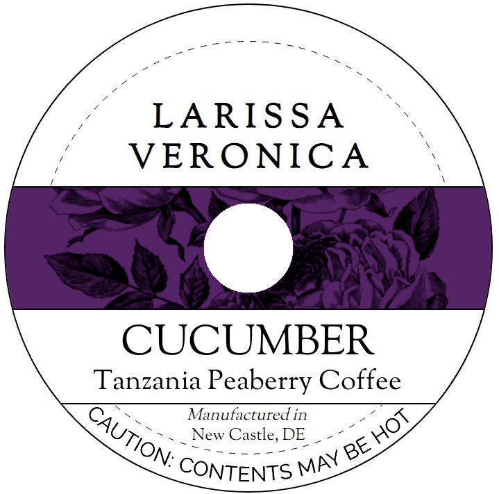 Cucumber Tanzania Peaberry Coffee <BR>(Single Serve K-Cup Pods)