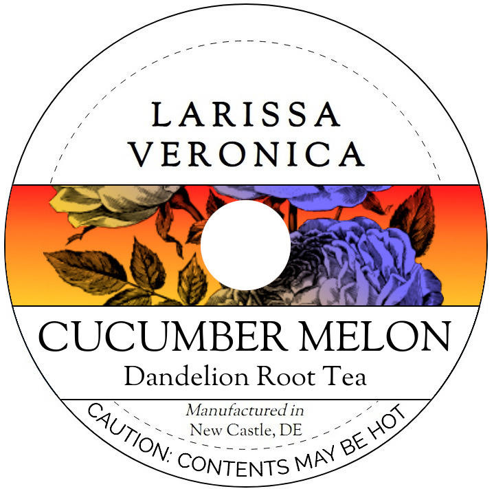 Cucumber Melon Dandelion Root Tea <BR>(Single Serve K-Cup Pods)