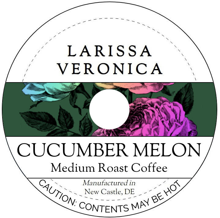 Cucumber Melon Medium Roast Coffee <BR>(Single Serve K-Cup Pods)