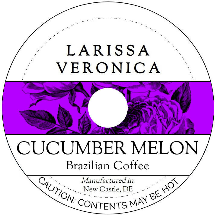 Cucumber Melon Brazilian Coffee <BR>(Single Serve K-Cup Pods)