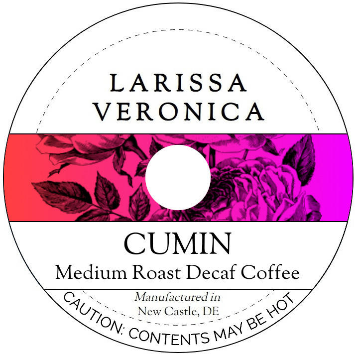 Cumin Medium Roast Decaf Coffee <BR>(Single Serve K-Cup Pods)