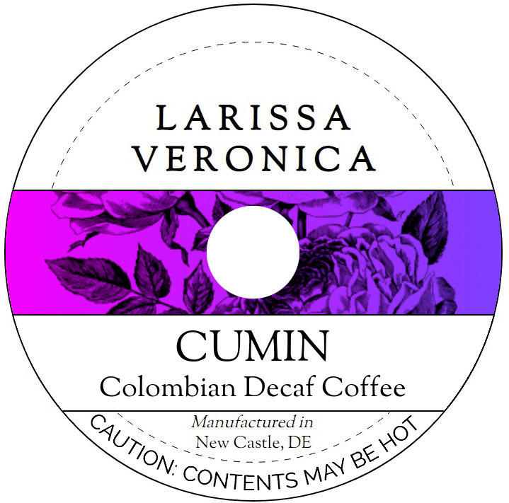 Cumin Colombian Decaf Coffee <BR>(Single Serve K-Cup Pods)