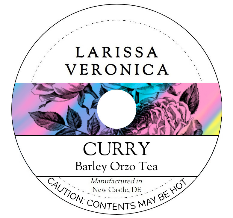 Curry Barley Orzo Tea <BR>(Single Serve K-Cup Pods)