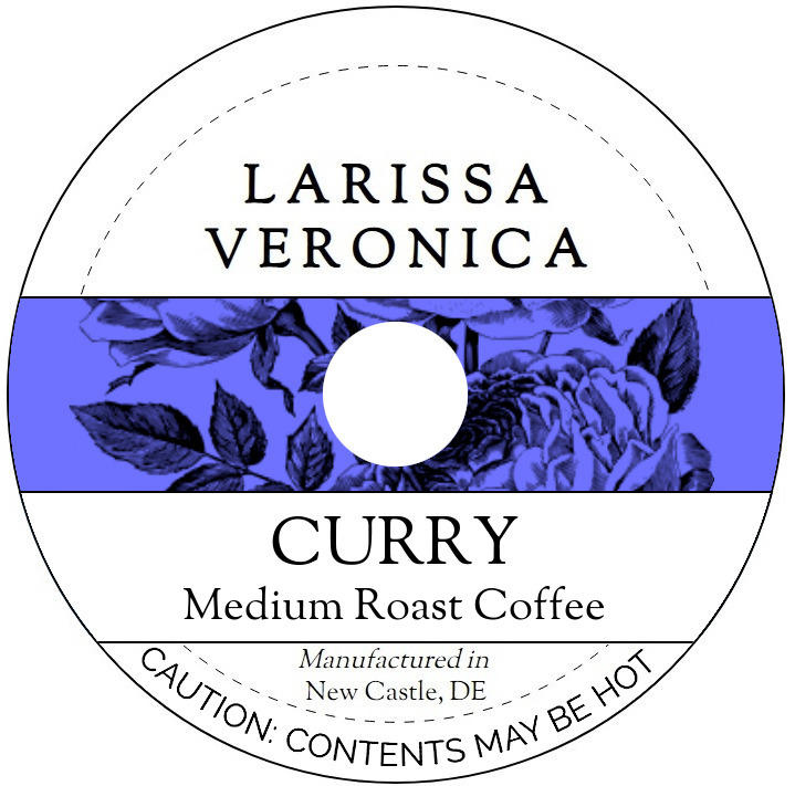 Curry Medium Roast Coffee <BR>(Single Serve K-Cup Pods)